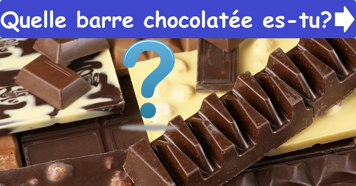 Quelle barre chocolatée es-tu?