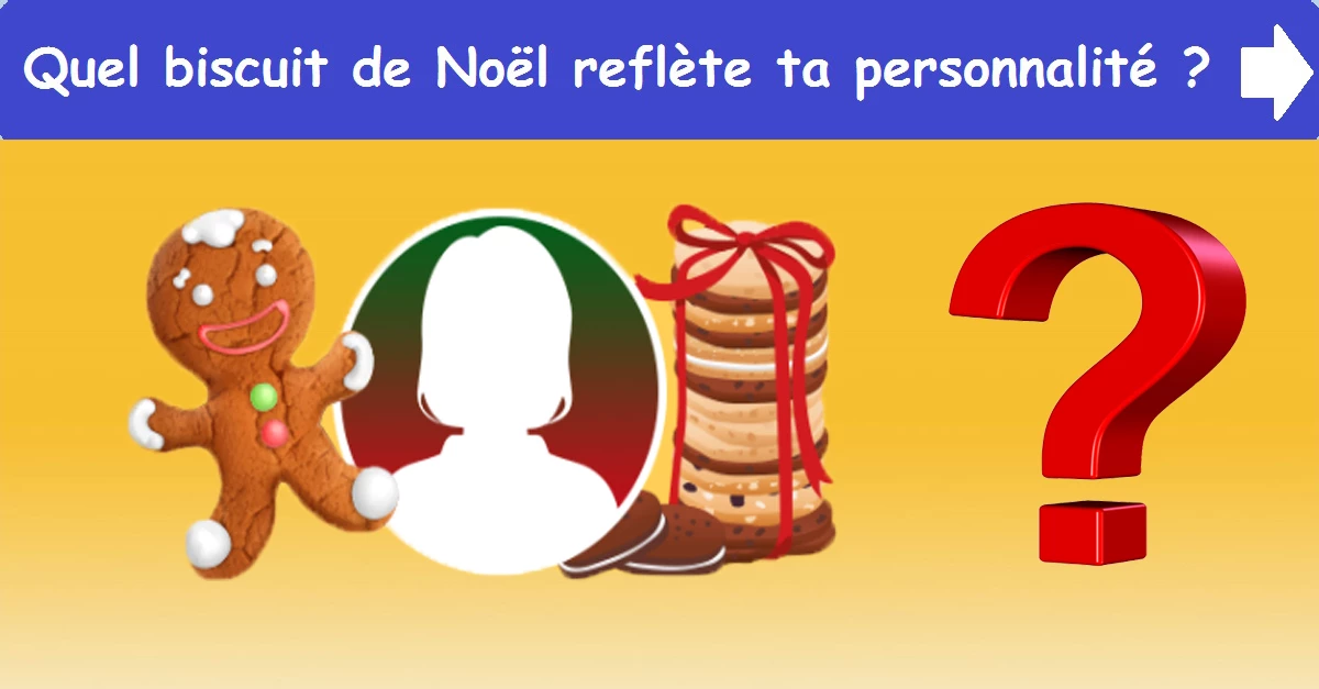Quel biscuit de Noël reflète ta personnalité ?