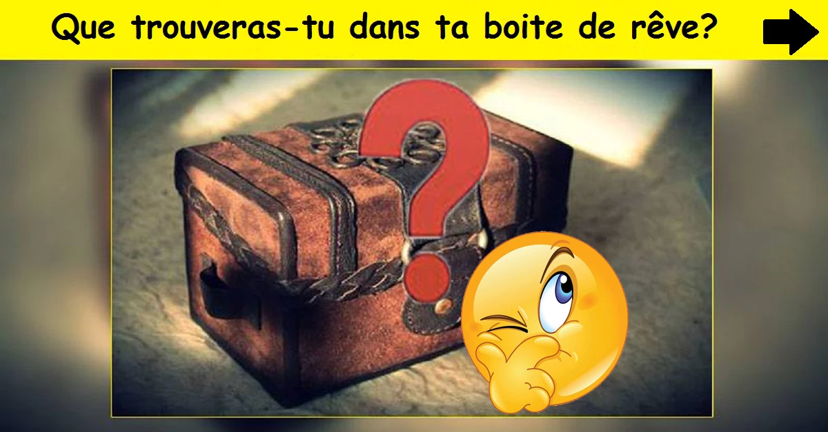 Que trouveras-tu dans ta boite de rêve?