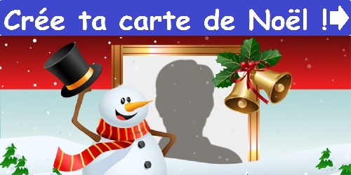 Crée ta carte de Noël !