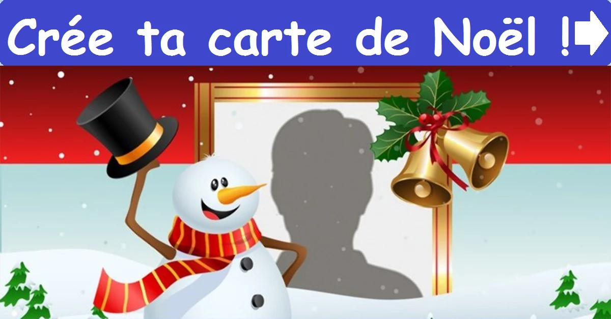 Crée ta carte de Noël !