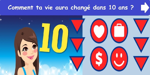 Comment ta vie aura changé dans 10 ans ?