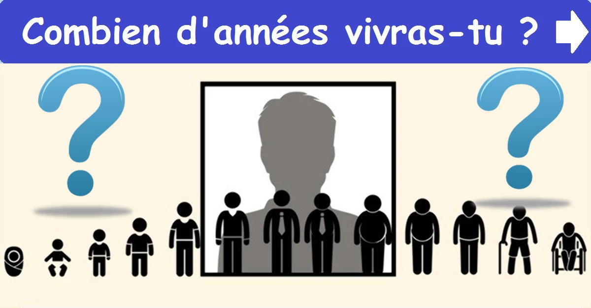 Combien d'années vivras-tu ?