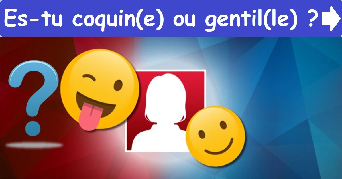 Es-tu coquin(e) ou gentil(le)?