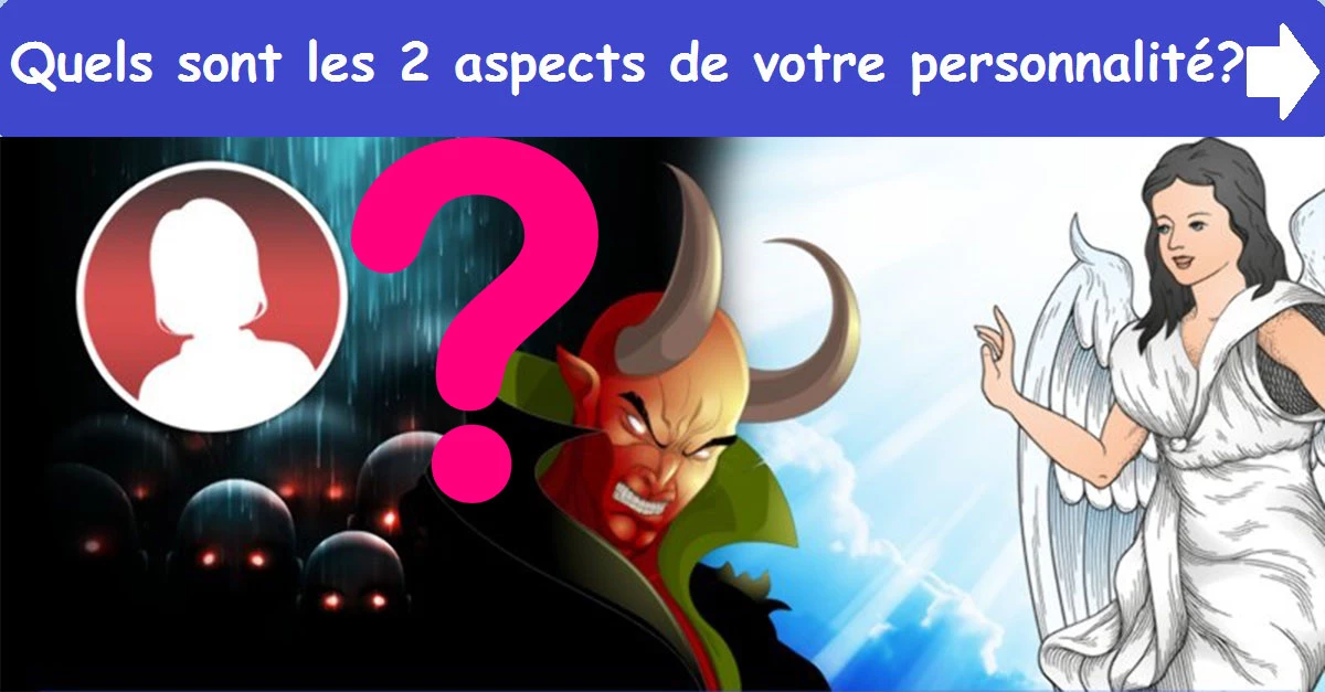 Quels sont les 2 aspects de votre personnalité?