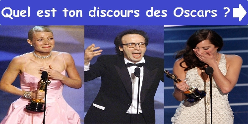 Quel est ton discours des Oscars ?