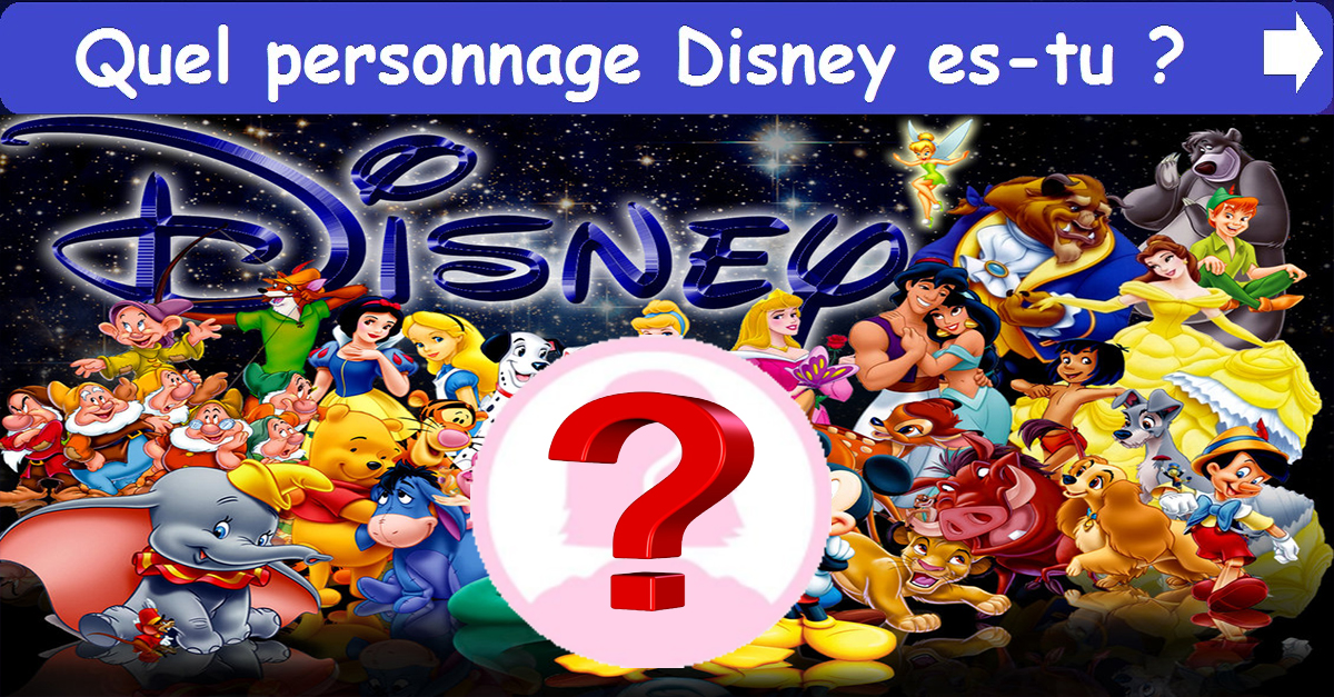 Quel personnage Disney es-tu ?