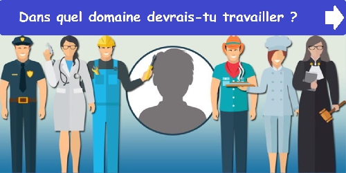 Dans quel domaine devrais-tu travailler?