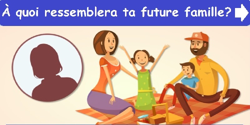 À quoi ressemblera ta future famille?