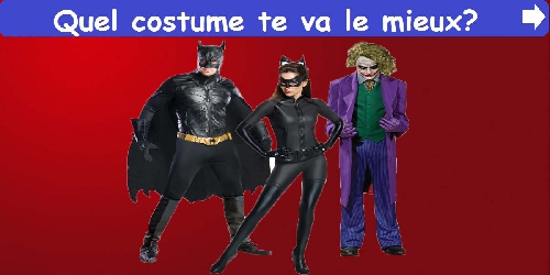 Quel costume te va le mieux?