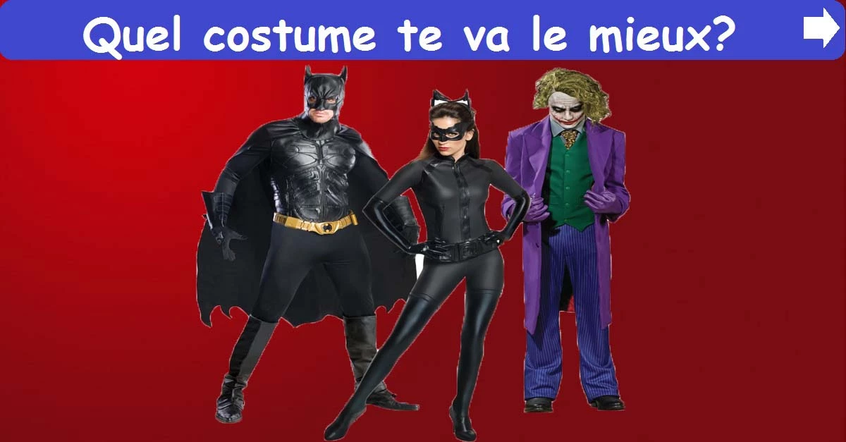 Quel costume te va le mieux?