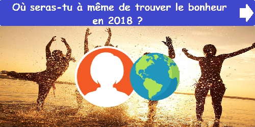 Où seras-tu à même de trouver le bonheur cette année ?