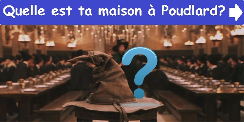 Quelle est ta maison à Poudlard?