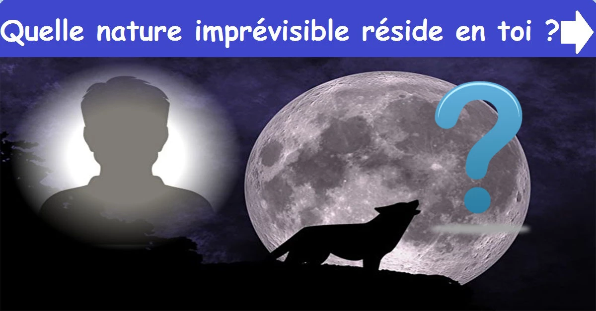 Quelle nature imprévisible réside en toi ?