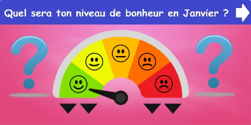 Quel sera ton niveau de bonheur en Janvier ?