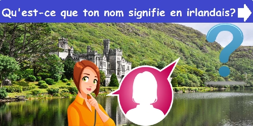 Qu'est-ce que ton nom signifie en irlandais ?