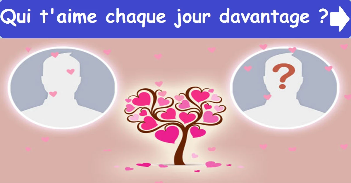 Qui t'aime chaque jour davantage?