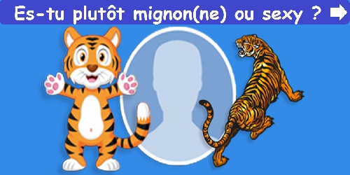 Es-tu plutôt mignon(ne) ou sexy ?