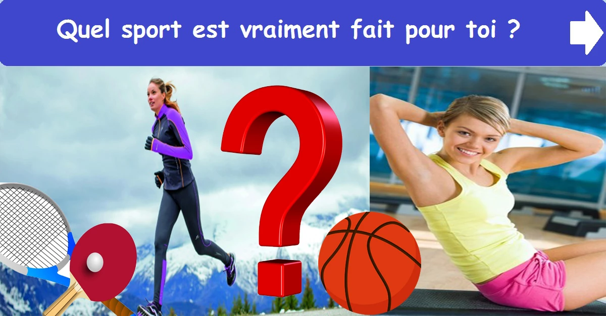 Quel sport est vraiment fait pour toi ?