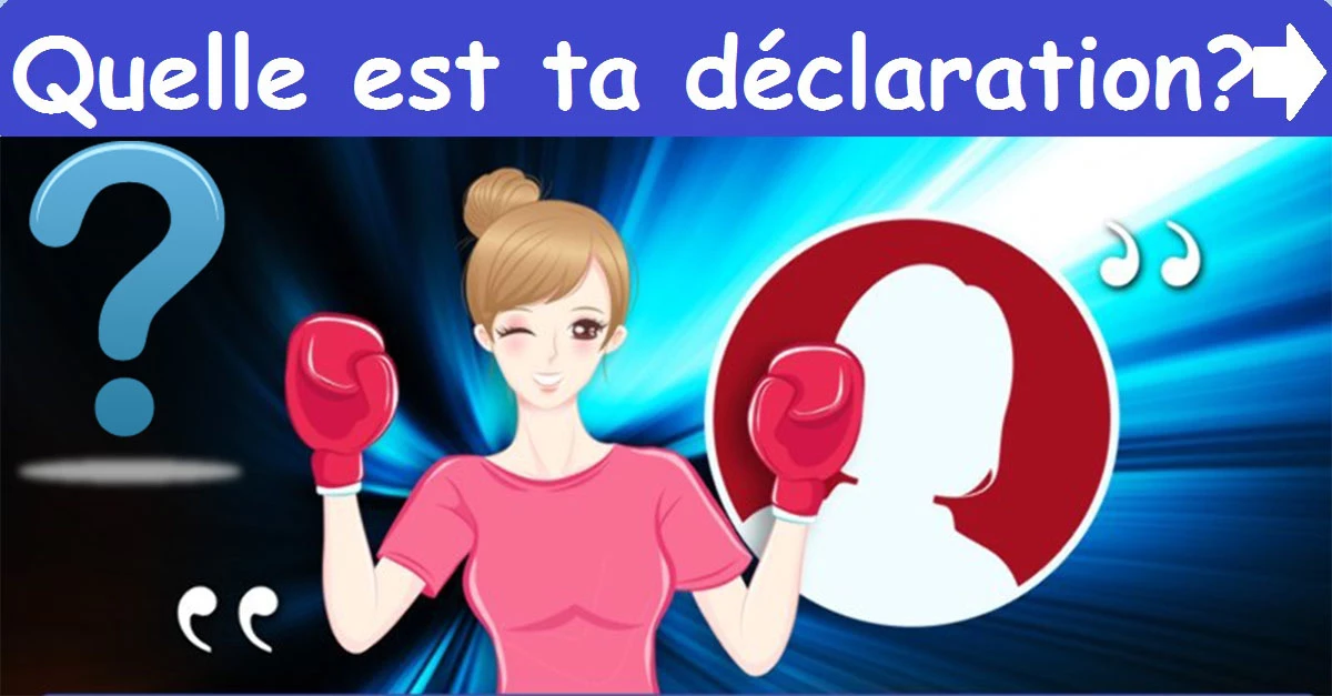 Quelle est ta déclaration?