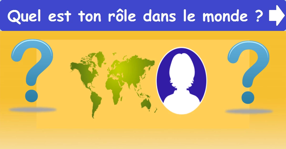 Quel est ton rôle dans le monde?