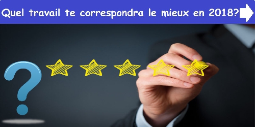 Quel travail te correspondra le mieux cette année ?