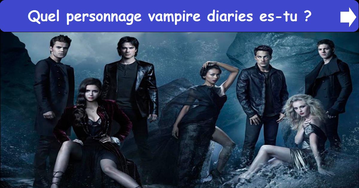 Quel personnage vampire diaries estu