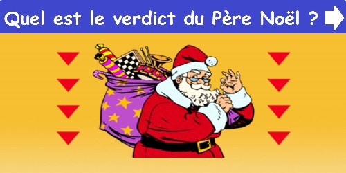 Quel est le verdict du Père Noël?