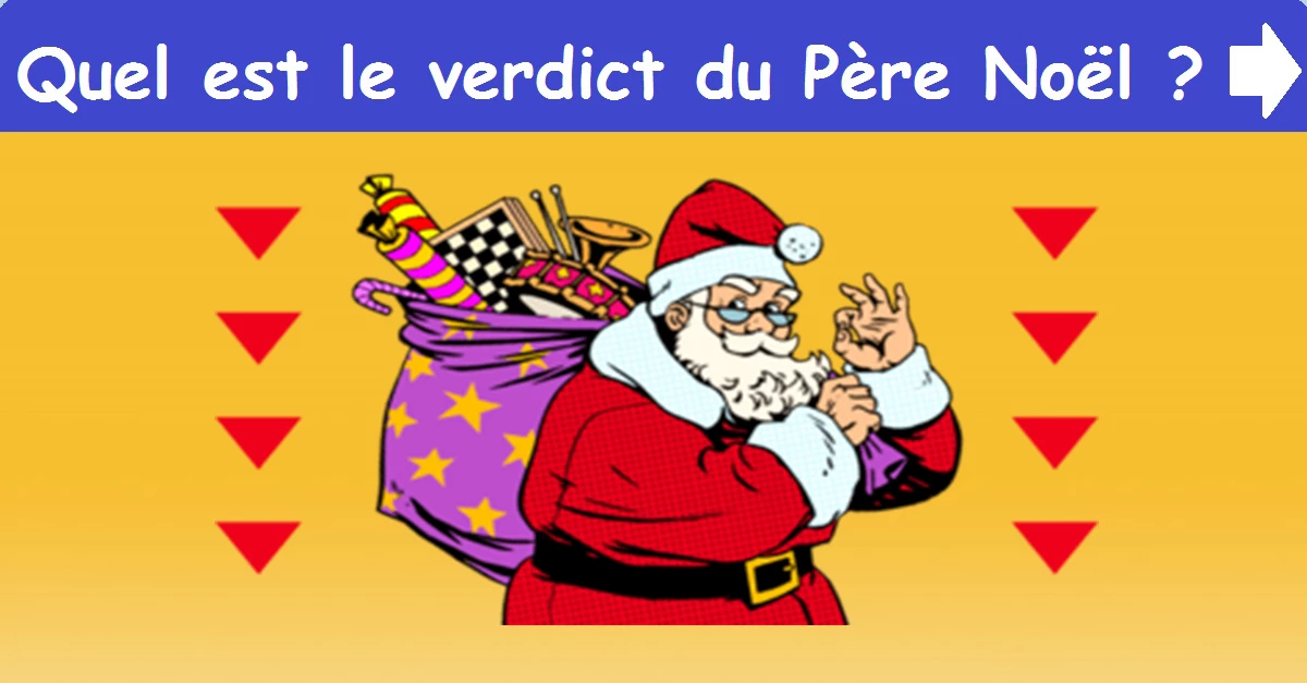 Quel est le verdict du Père Noël?