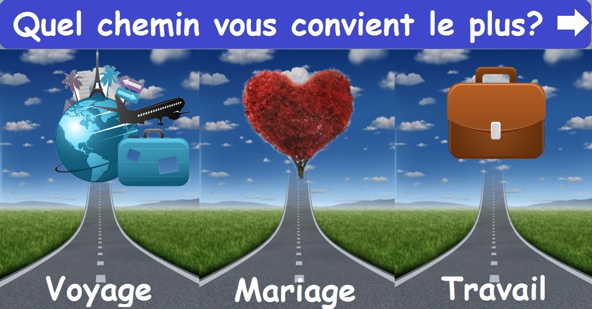 Quel chemin vous convient le plus?